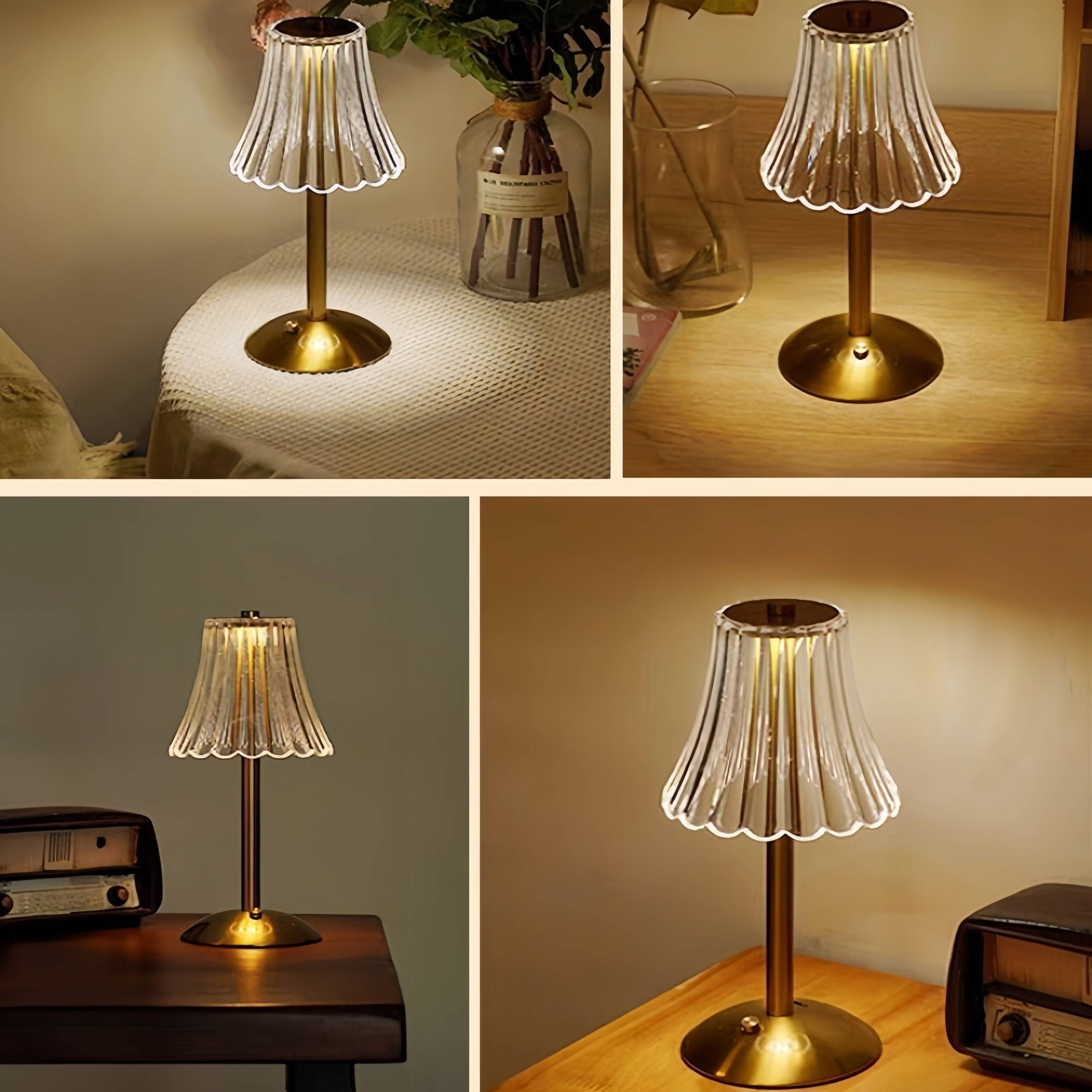 LumiGlow Bordslampa - Trådlös LED Belysning med Touch