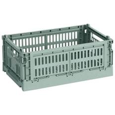 HAY Colour Crate Small Opbevaringskasse, sage grøn
