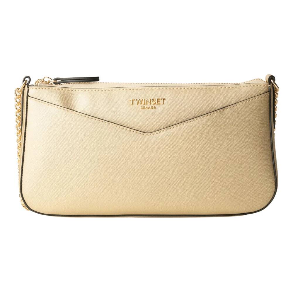 Twinset Mini Taske - Tasker - Dame - Gul - ONE SIZE - Uld