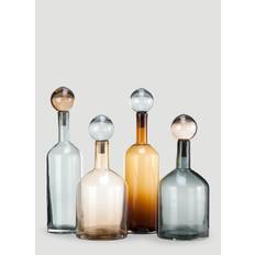 POLSPOTTEN Set Of Four Bubbles&bottles Chic Mix -  Glassware Transparent One Size