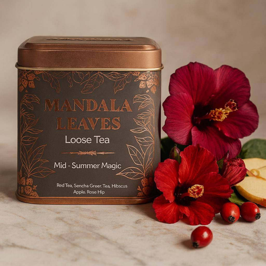 Mid-Summer Magic Pu-erh Sencha Hibiscus Loose Leaf Tea
