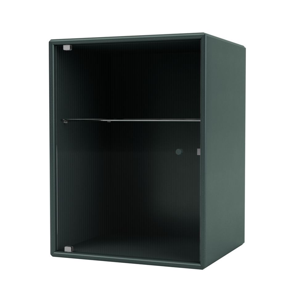 Montana RIPPLE badeværelseskab - 163 Black Jade (8-12 ugers Levering)