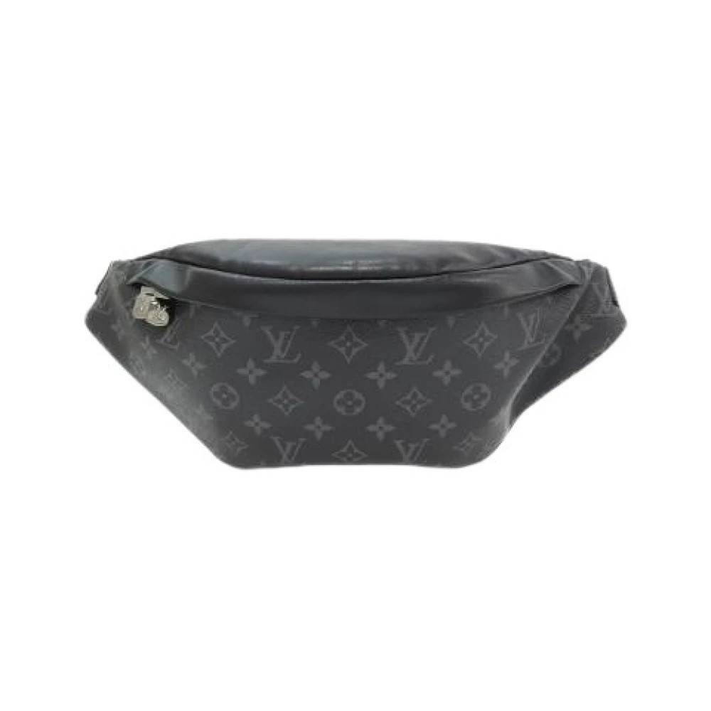 Louis Vuitton Vintage Pre-owned Monogram Eclipse Bum Bag - Vintage - Dame - Sort - ONE SIZE - Uld