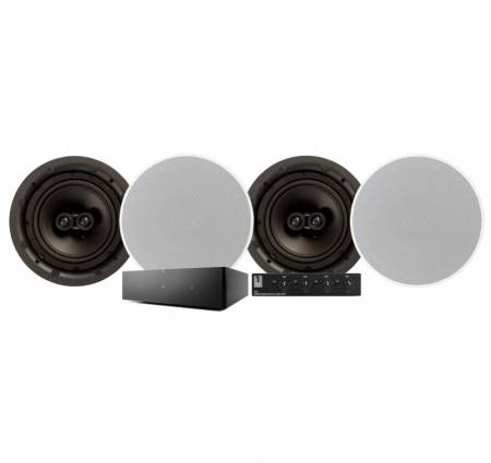 Sonos Amp med SC4B & 2 par DLS IC824, multiroompaket