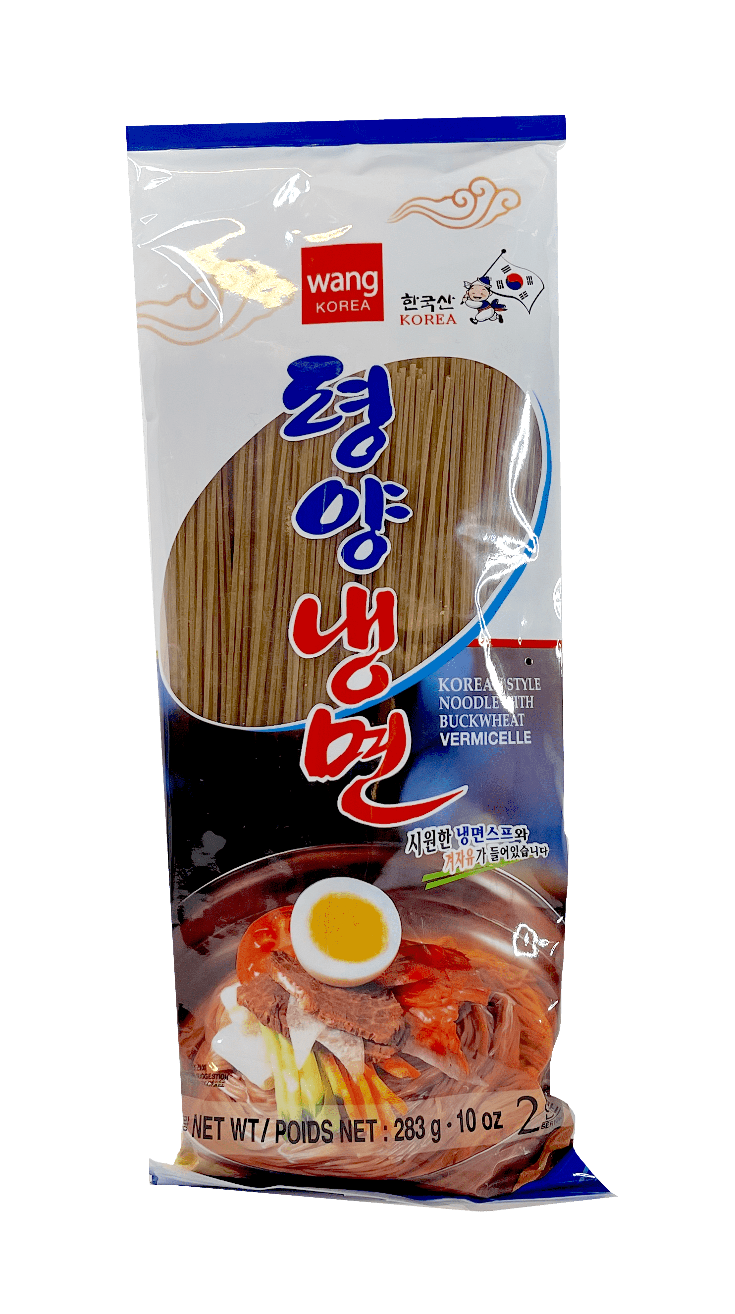 Bovete Nudel/Kall Nudel med/Smaksättning 283g Wang Korea