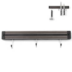 Magnetlist för knivar med krokar, längd. 300 mm - Hendi 820209