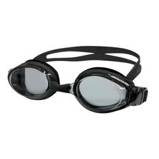 prescription swimming goggles for UV replaceable nose underwater glasses [Swans] Japanese-made adults, FO-X1OP S-5.00 SMBK, smoke, anti-fog,