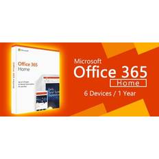 Microsoft Office 365 Home (6 Devices, 1 Year)