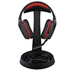 Navitech stål metall på örat och över örat spelheadset/hörlurar stativ/hållare kompatibel med Turtle Beach Stealth 700