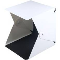 Bärbar led fotografi softbox studio lightbox 20cm mini fotobakgrundssats lämplig för fotografering av smycken klockleksaker