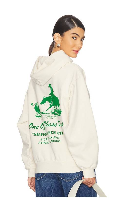 ONE OF THESE DAYS HOODIE SILVER QUEEN in White. Größe M. Also in S, L, XL/1X, XXL/2X.