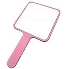 Handhållen Spegel Stor Makeup Spegel Salong Barbers Frisörsverktyg Rosa, Handspegel, Smegel, Stor Spegel