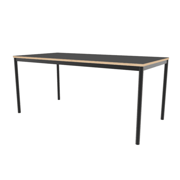 Gate Student Bord – Flere størrelser og farver – Højde 74 cm Lys Grå 140 cm 70 cm