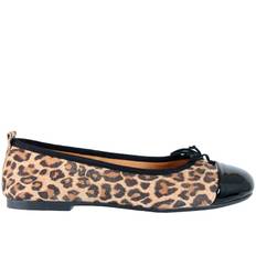 Pavement ballerina med leopardprint str. 37