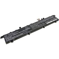 Kompatibelt med Asus ZenBook Duo Pro UX581GV, 15.4V, 3900 mAh