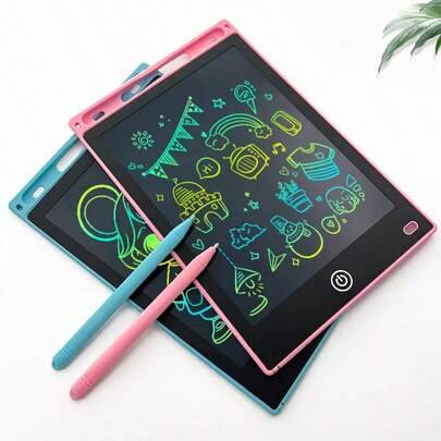 1 st/3 st/6 st 8,5 tum LCD-skrivplatta, elektronisk ritplatta, doodle/doodle-board, handskriftsplatta för barn, lämplig för pojkar/flickor 3–8 år, res - Multifärgad (Multi-size)
