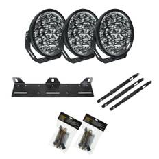 3-Pack W9 Phoenix Gen.II LED-Extraljuspaket Generation II