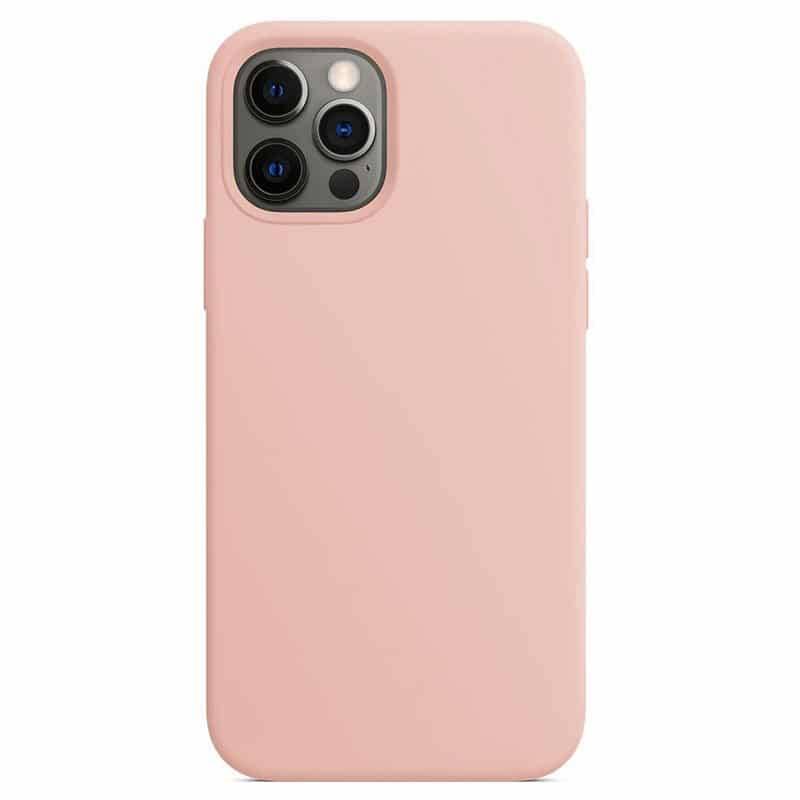 Silikone cover til iPhone 12 | 12 Pro, Pink sand