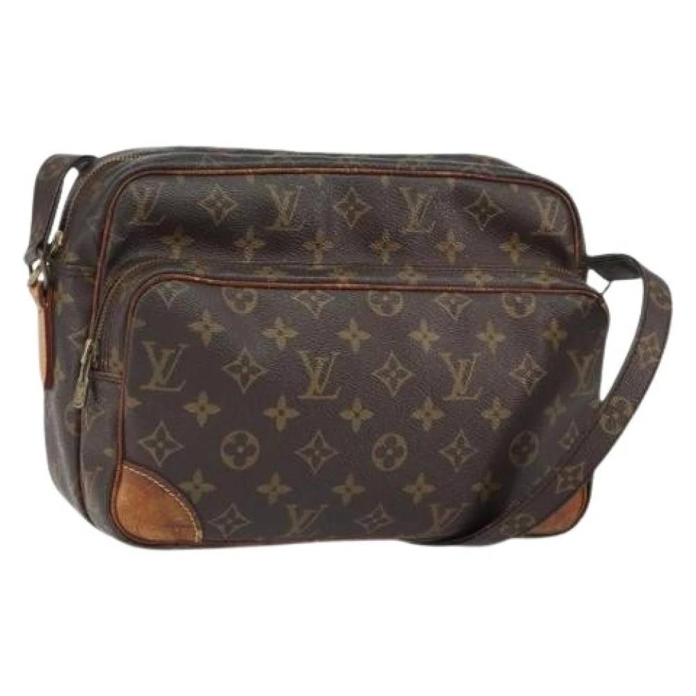 Louis Vuitton Vintage Pre-owned Vintage Canvas Crossbody Taske - Vintage - Dame - Brun - ONE SIZE - Tyl