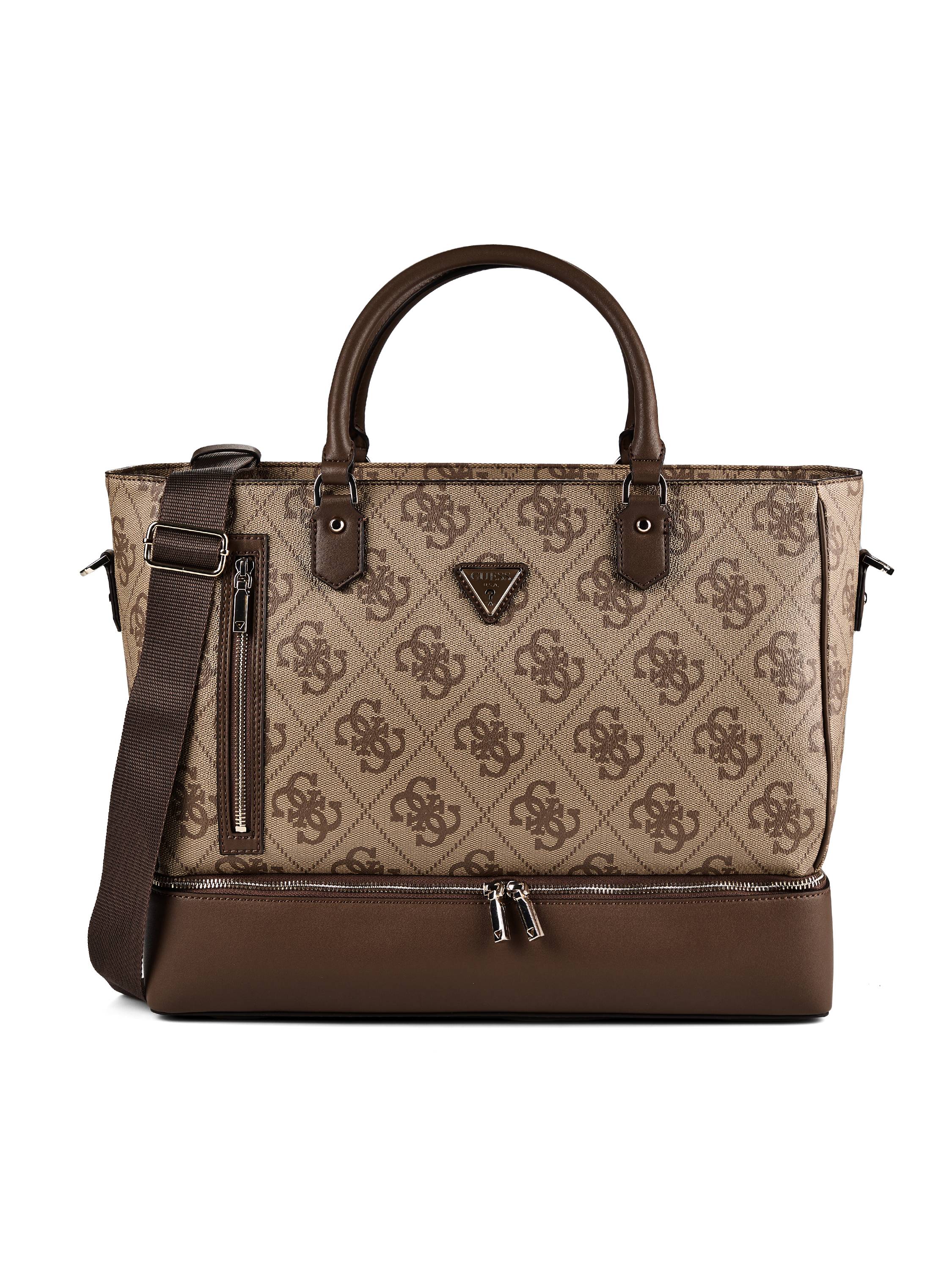 Guess Berta Shopper taske 41 cm Laptoprum  Brun