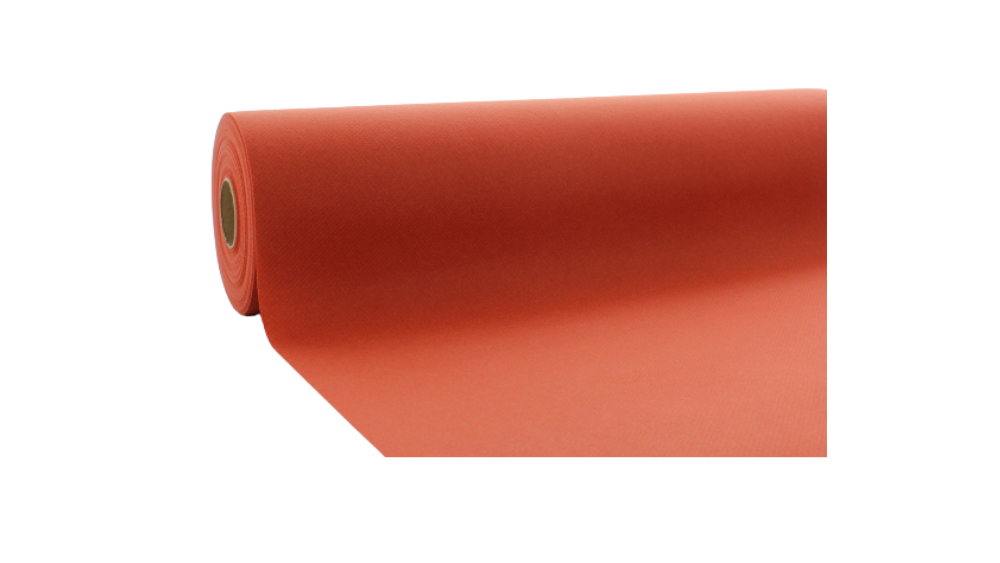 Airlaid Rulledug 25m Terracotta - Stoflignende - Mank.