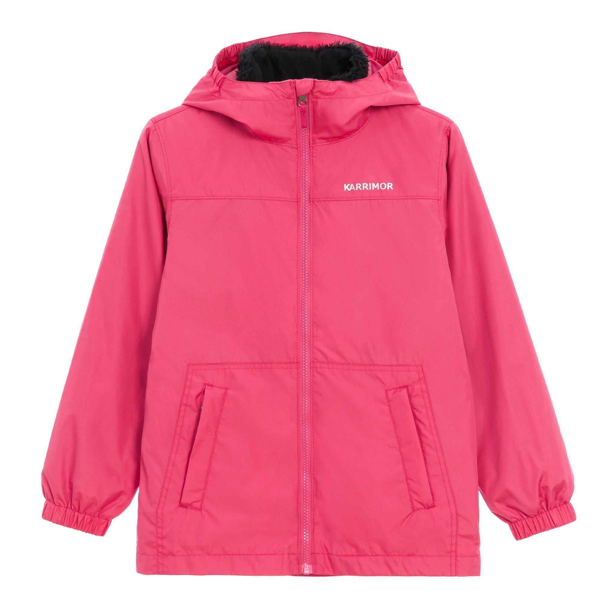 Karrimor Kids' Teddy Faux Fur Windproof Long Sleeve 3 In 1 Jacket