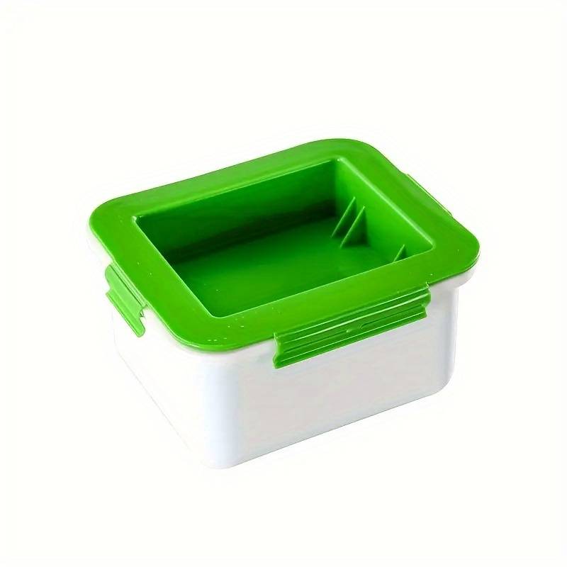 1pc, Creative Tofu Press Maker - Plastic Tofu Press For Homemade Diy Water Removal And Draining - Kitchen Utensil For Kitchen, Dorm, And Back To School Supplies