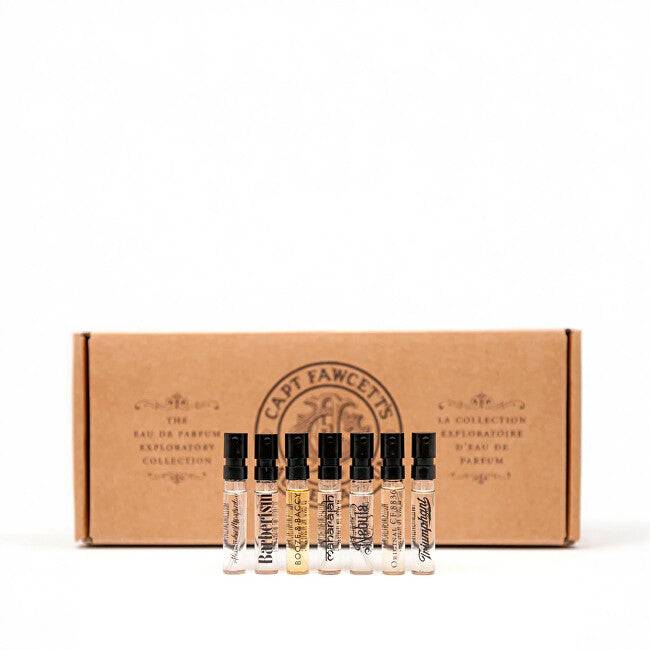 Captain fawcett Exploratory Collection Eau de Parfum Set regalo 7 × 2 ml