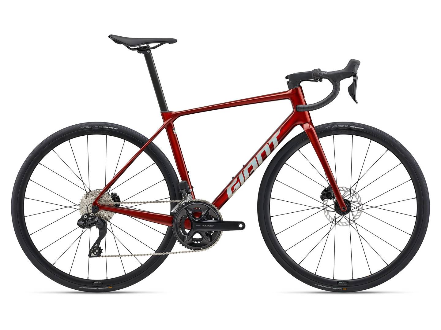 Giant TCR Advanced 1 Racercykel Mars Dust, Str. L - Röd (L)