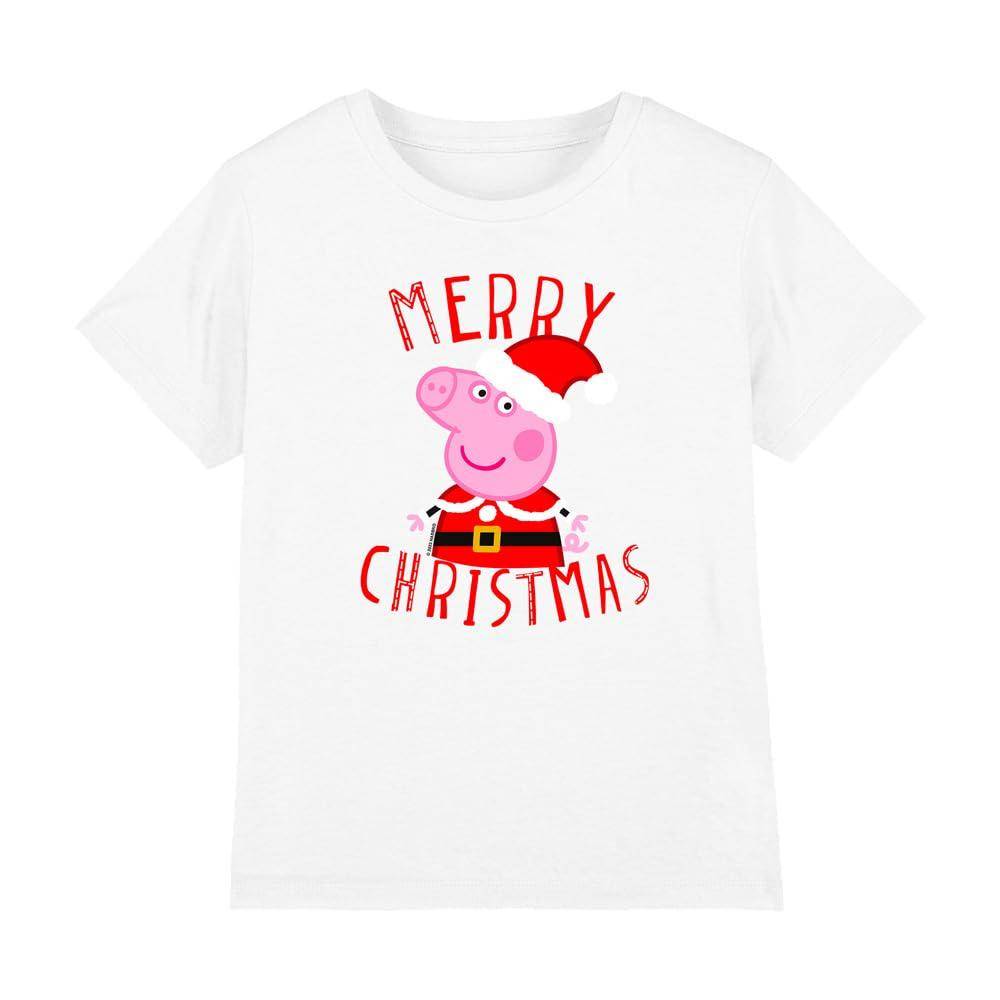 Peppa Pig Barn/Barn God Jul T-shirt 7-8 Years