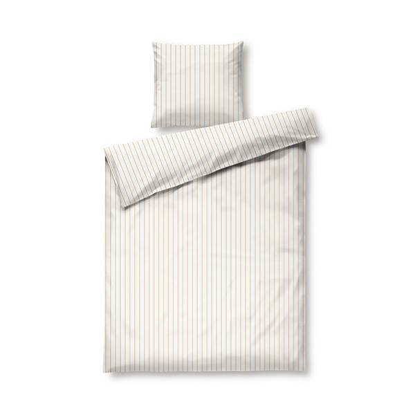 Juna Soft Sengetøj - Karamel/off-white - Flere størrelser