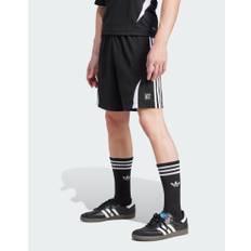 adidas Originals – adidas x nts radio – Svarta träningsshorts med mönster-Svart/a