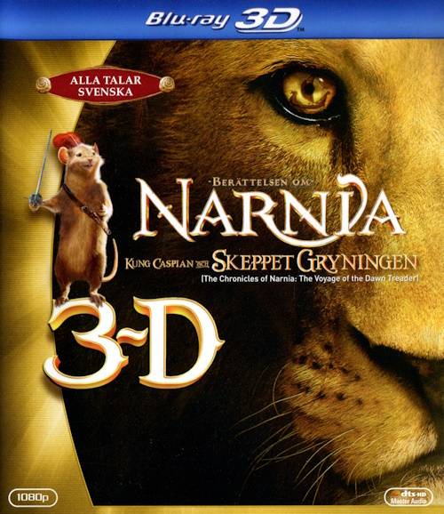 Berättelsen om Narnia: Kung Caspian och skeppet Gryningen (3D) (Beg)