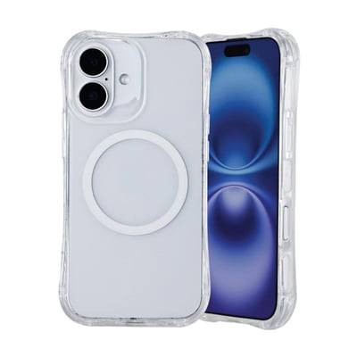 eSTUFF INFINITE PORTO magnetisk cover til iPhone 16/15/14/13/12, transparent