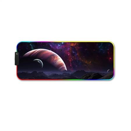 Vast Starry Sky - Gaming musemåtte 90 x 40 cm med RGB lys