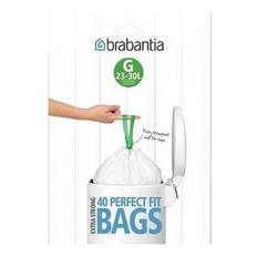 Avfallspåse Brabantia PerfectFit 23-30L, 40 st/fp
