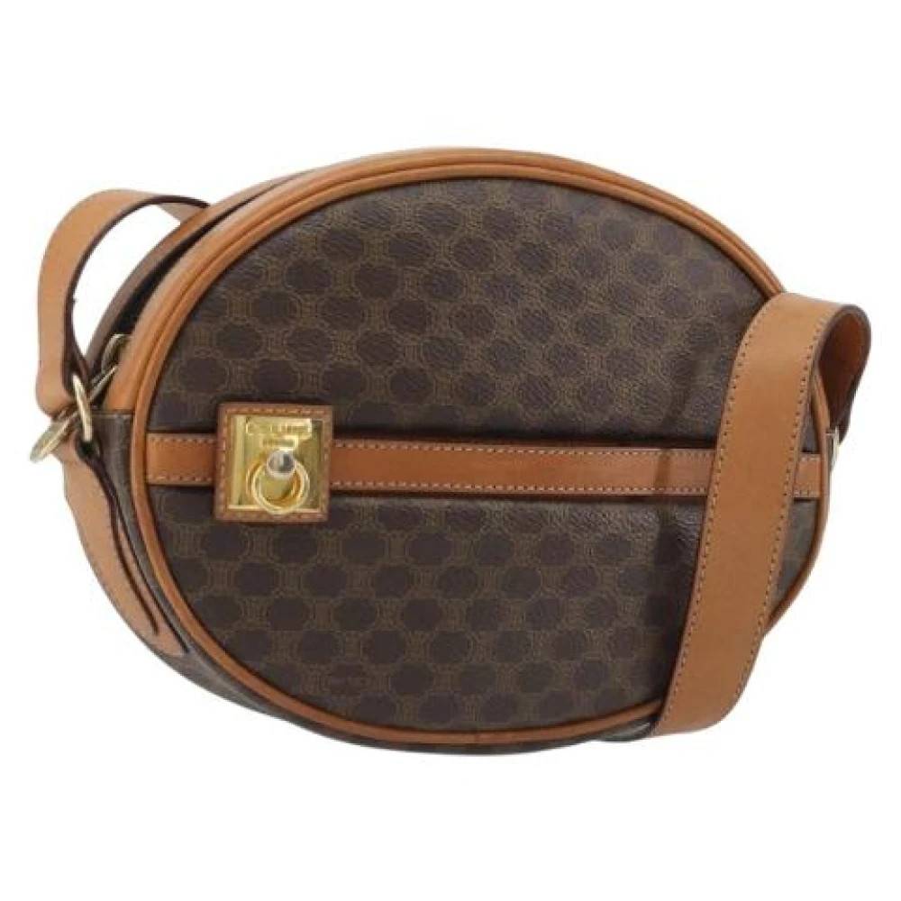 Celine Vintage Pre-owned Vintage Skuldertaske - Vintage - unisex - Brun - ONE SIZE - Uld