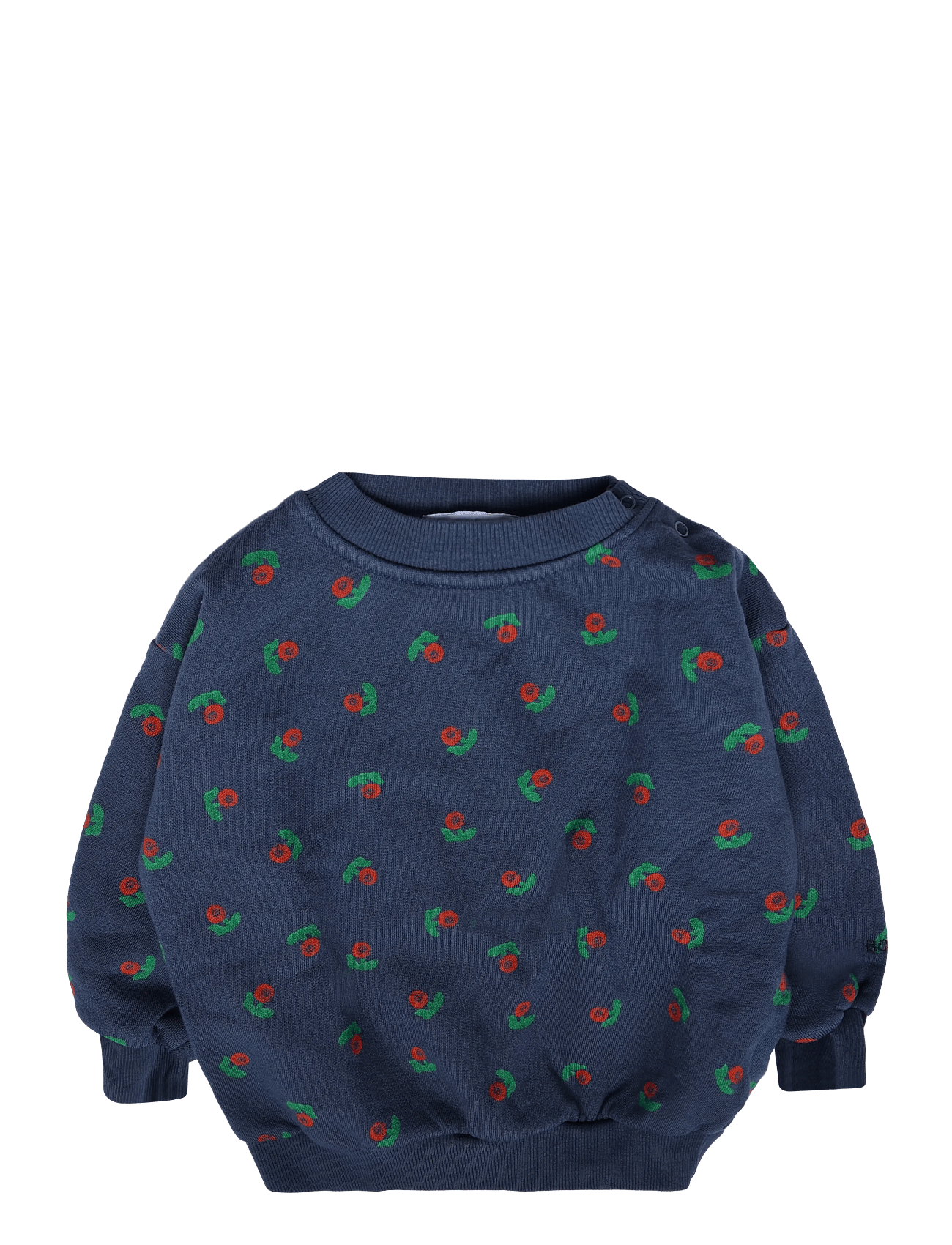 Bobo Choses Stamp Bloom All Over Sweatshirt - Navy - 89