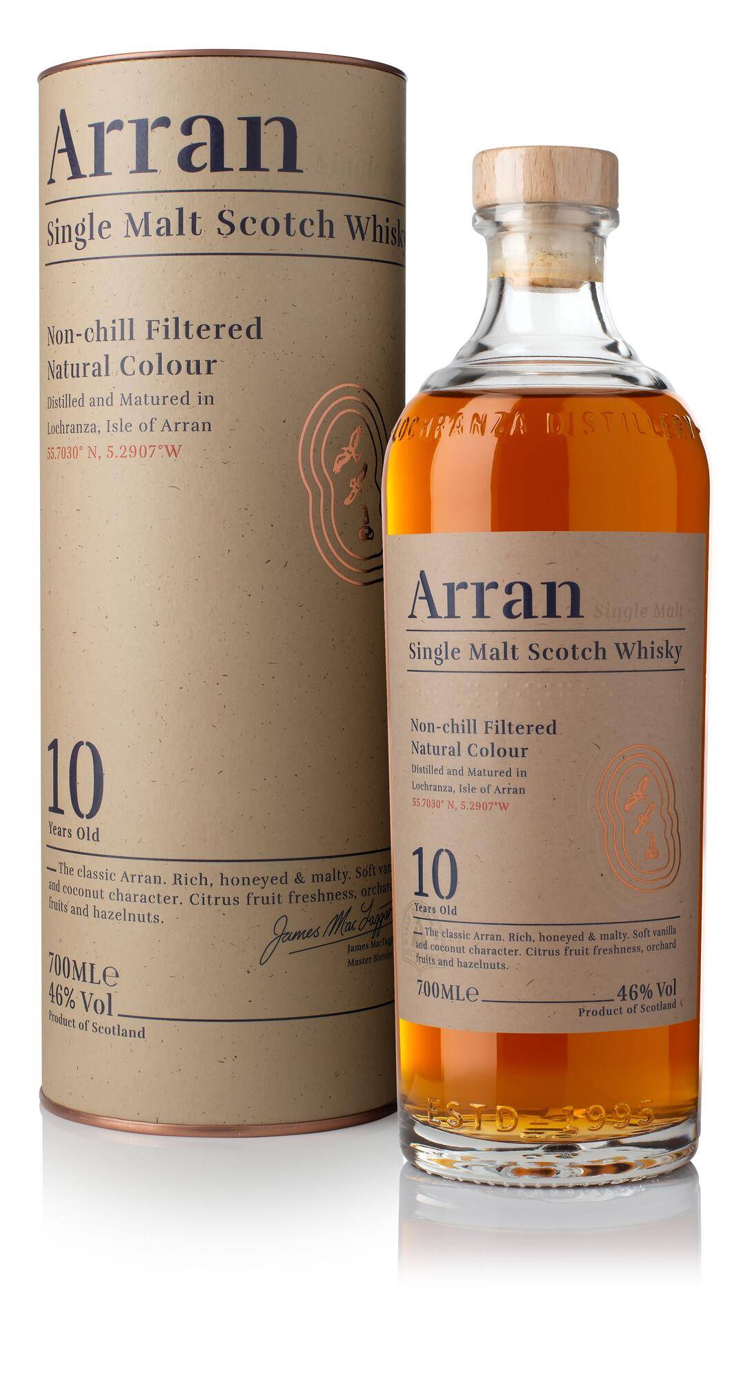 The Arran Malt - 10 års - 46% alk..