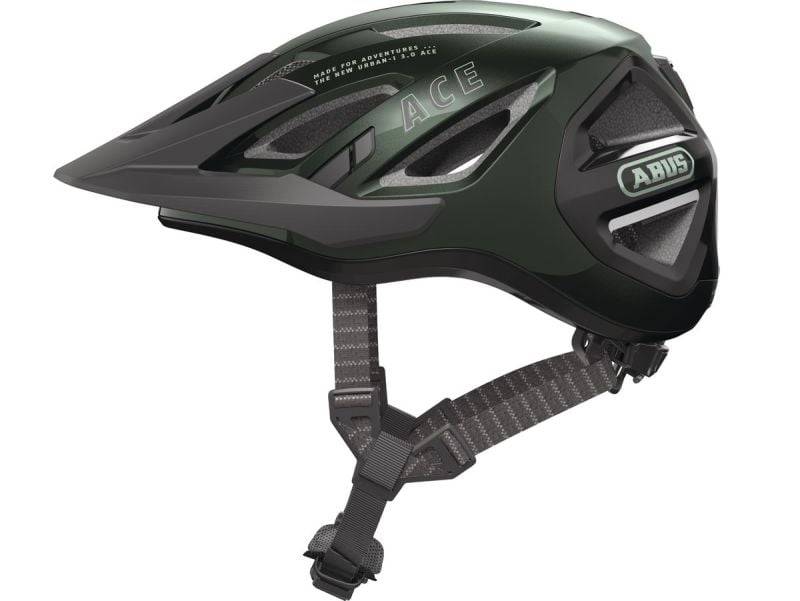 Abus Urban-I 3.0 Ace Cykelhjelm, Moss Green, S (51-55cm)