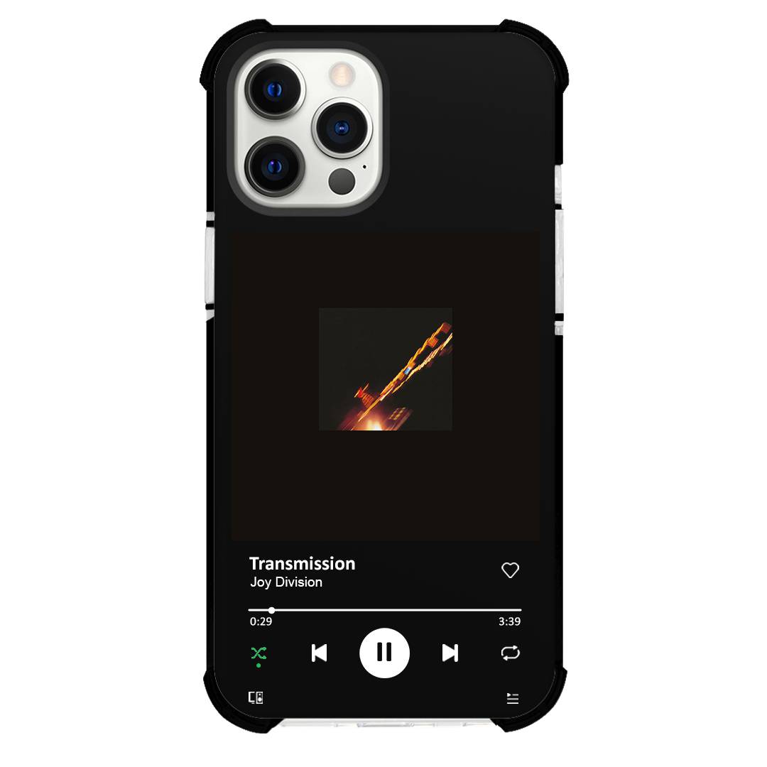 Joy Division Phone Case For iPhone Samsung Galaxy Pixel OnePlus Vivo Xiaomi Asus Sony Motorola Nokia - Joy Division Transmission Cover Spotify Library Poster.