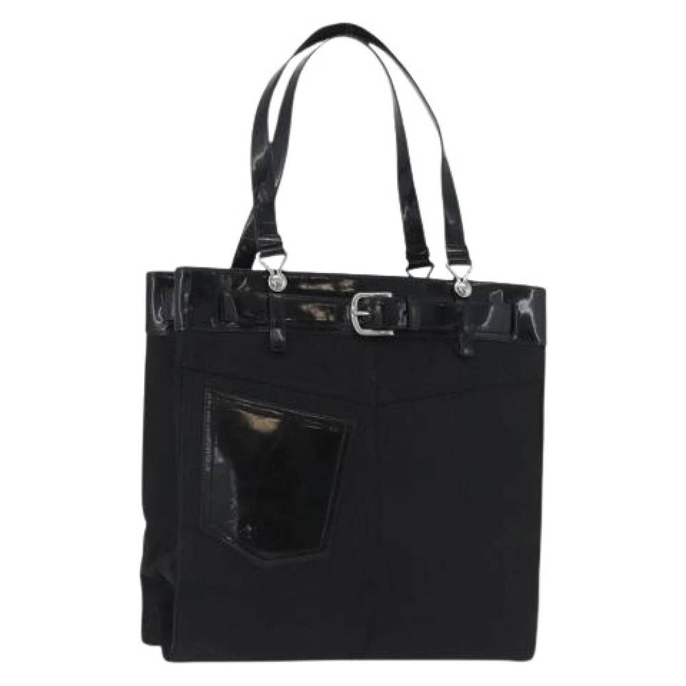 Dior Vintage Pre-owned Nylon Tote Bag - Vintage - Dame - Sort - ONE SIZE - Nylon