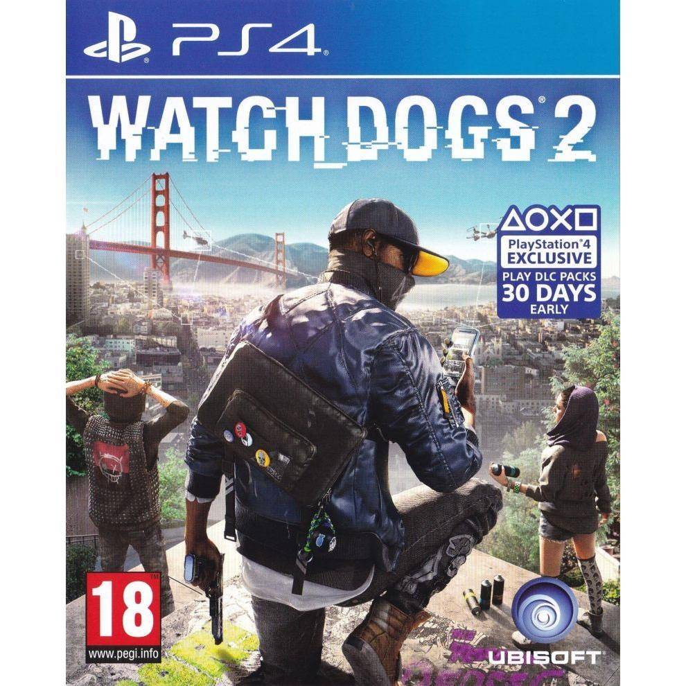 Watch Dogs 2 Playstation 4 PS4 Bundle Copy Nordic (Begagnad)