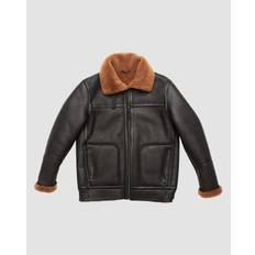 Aviator Jacket - Dark Brown - Medium