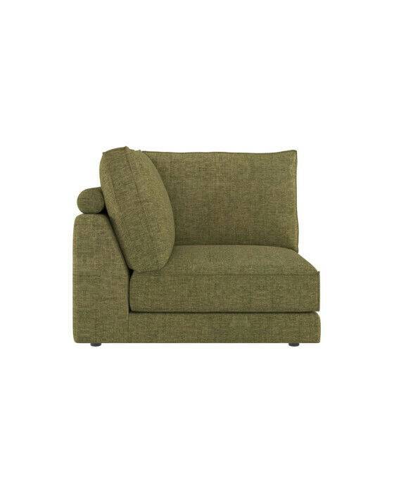 Artwood Montana hörnmodul hailey army - Grön (B: 107 x H: 88 x D: 107 cm / Sitthöjd: 42 cm)