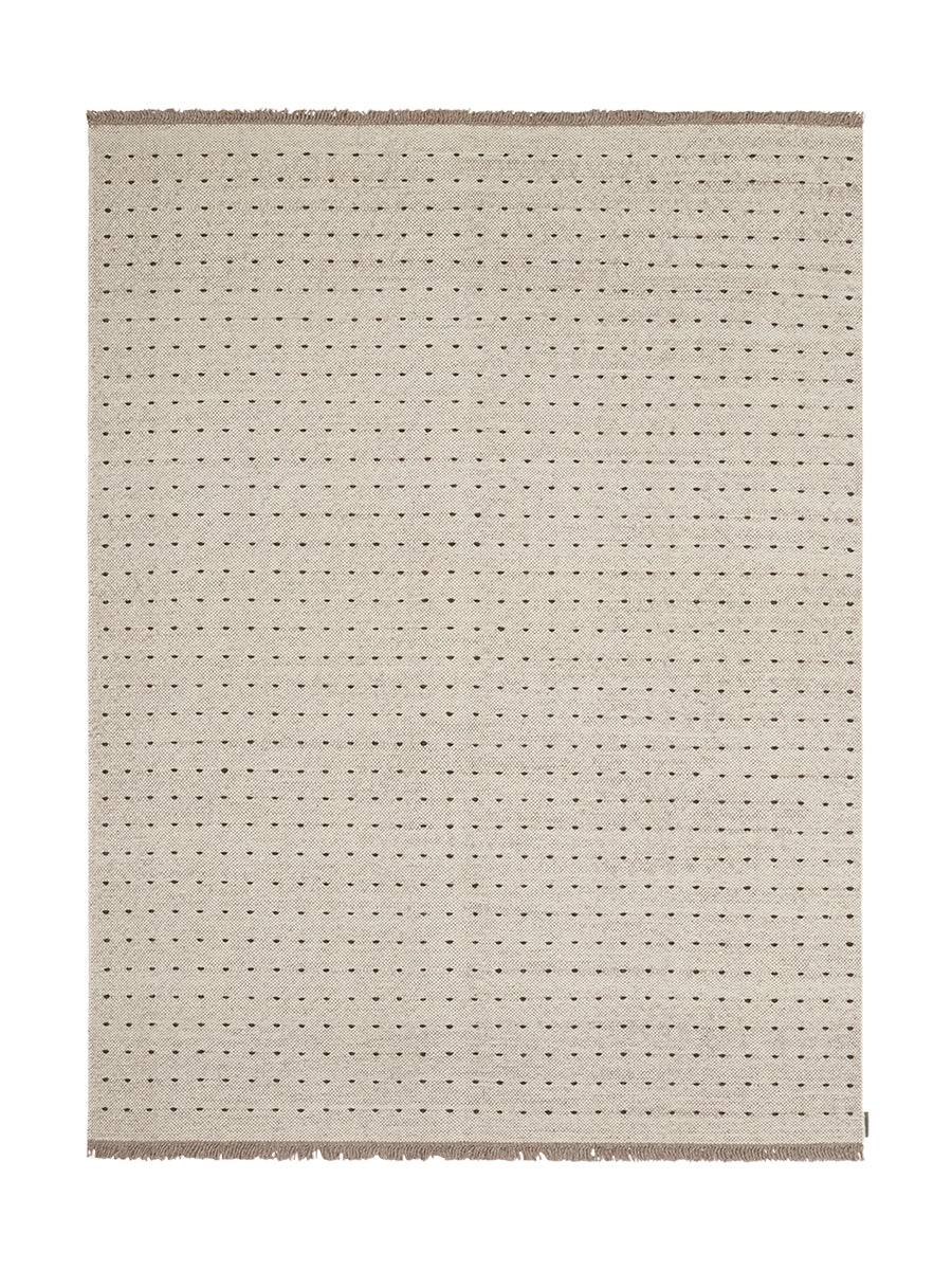 Yield Dot Naturally Coloured Fringes tæppe, 0115 fra Kvadrat 200 x 300 cm - Jacobsen Plus