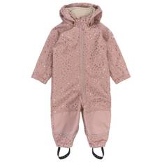 Mikk-Line Kid's Softshell Suit Recycled Uni AOP Kedeldragt Børn størrelse 116 farve pink