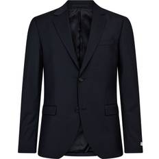 Tiger of Sweden Jamonte Mand Dark Ink Blazere Slim Fit Str 58 - Uld hos Magasin