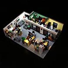 Brick Shine Ljussats för Lego The Office 21336 (Lego-set ingår inte) (klassisk)