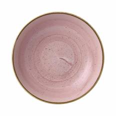 Stonecast Petal Pink coupe skål, 248 mm
